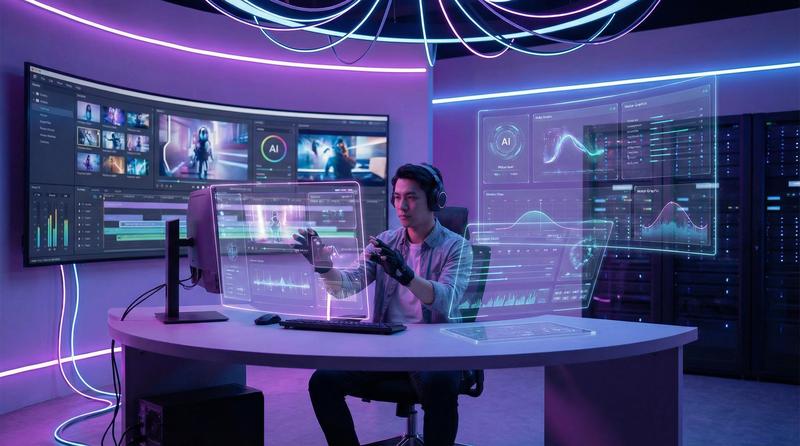 国产自拍 AI视频剪辑